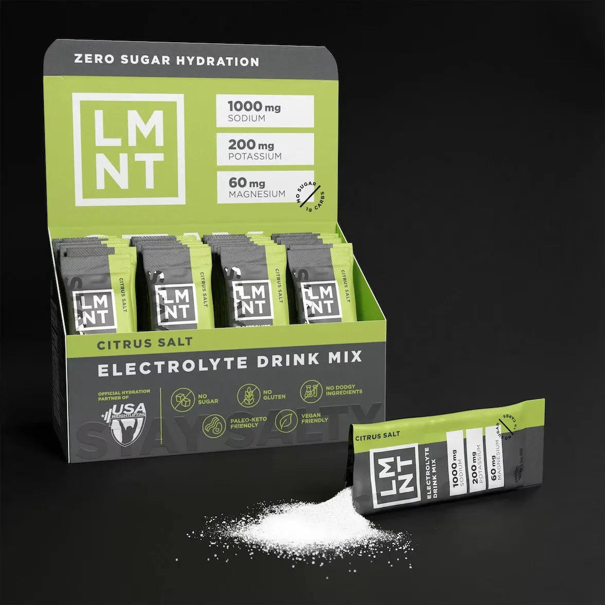 LMNT Zero-Sugar Electrolytes(Citrus Salt)