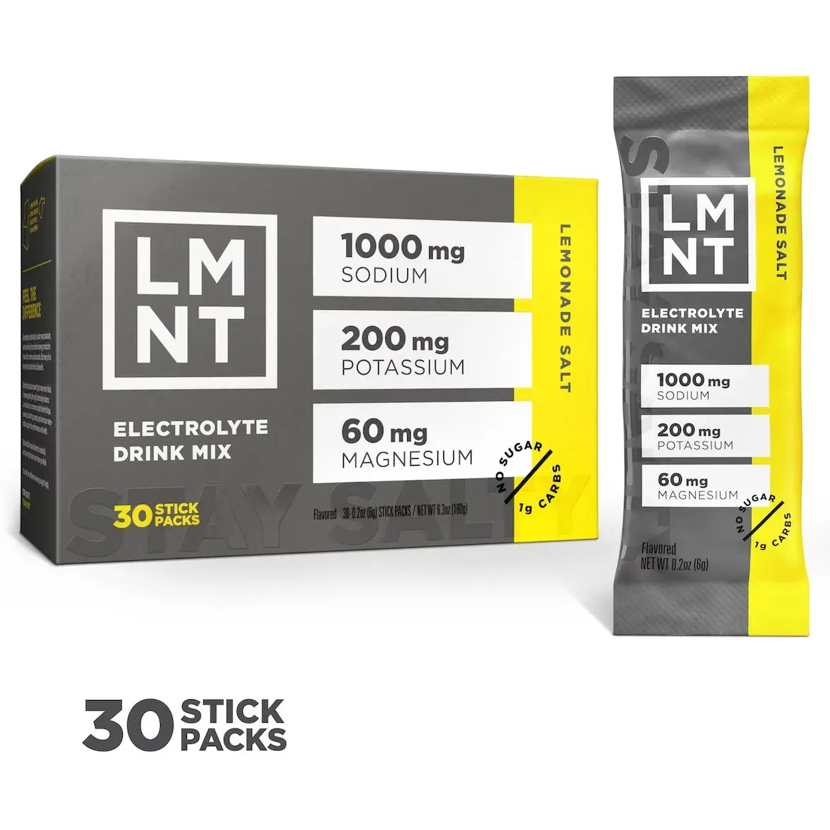 LMNT Zero-Sugar Electrolytes(Lemonade Salt)