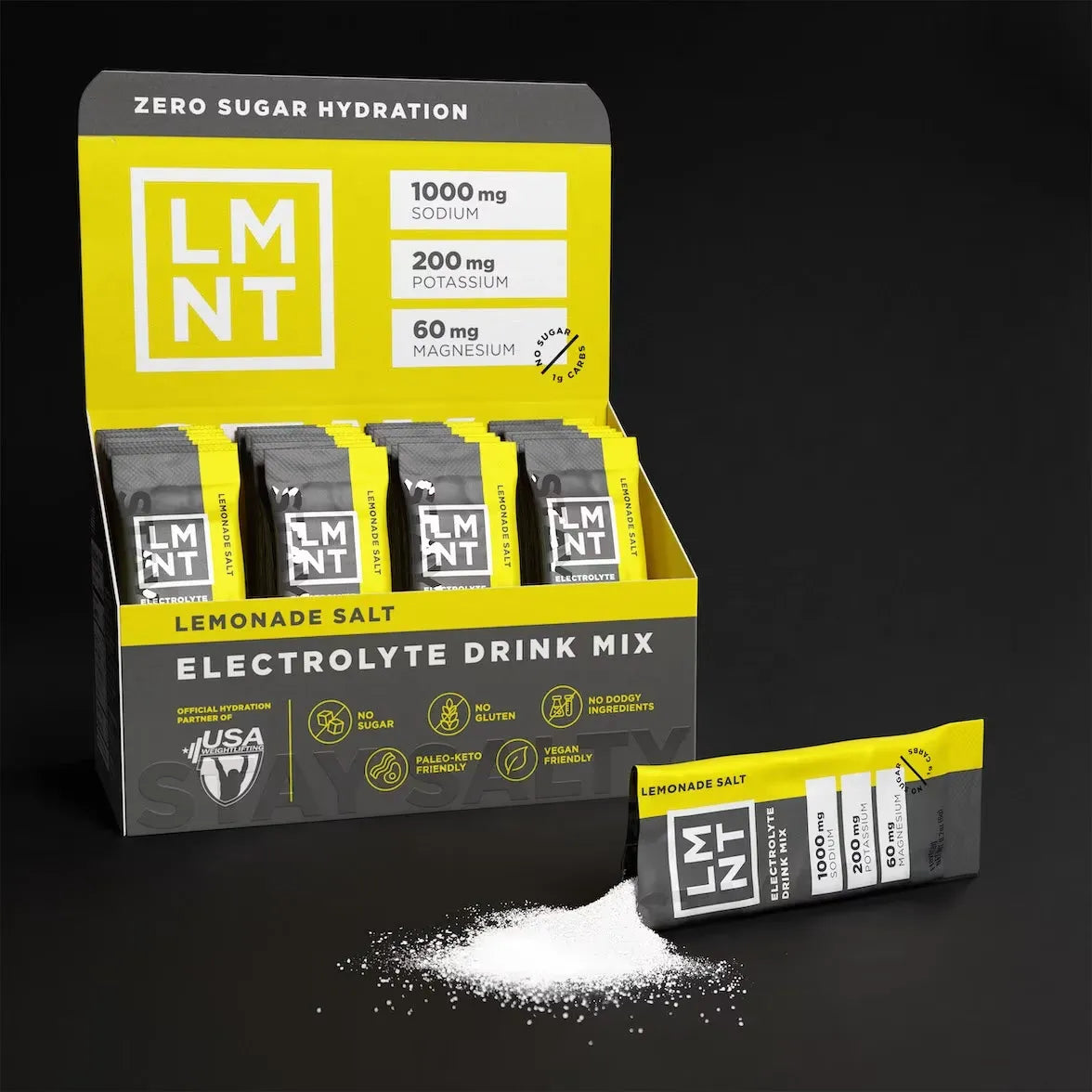 LMNT Zero-Sugar Electrolytes(Lemonade Salt)